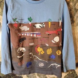 Mini Boden boys long-sleeved graphic tee